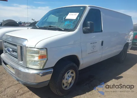 2011 Ford E-250 Commercial z USA, uszkodzony, nr VIN 1FTNE2EW8BDA92051
